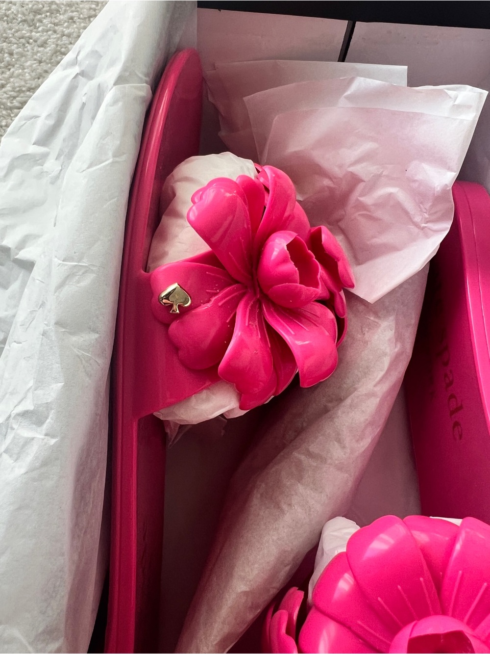 Kate Spade Jaylee Jelly in Pink Cloud Sz 9, Excellent Condition! - Picture 6 of 8